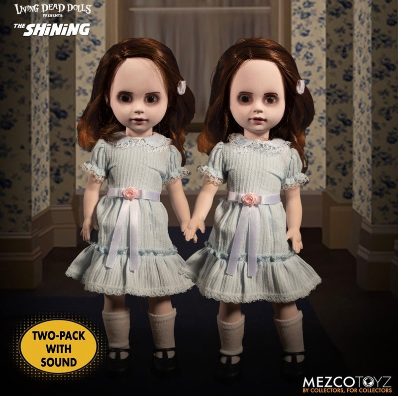 LDD The Shining Talking Grady Twins Dolls - Mezco Toyz