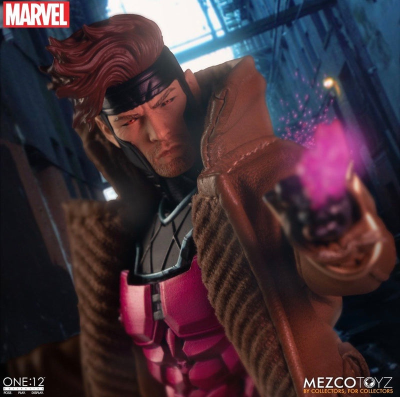 MARVEL X-Men Gambit One:12 Collective Action Figure - Mezco Toyz
