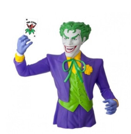 DC Comics Official Joker Bust Bank Monogram