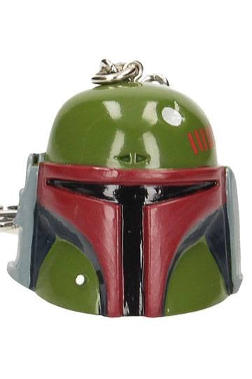 Star Wars Boba Fett Official PVC Helmet Keychain by SD Toys