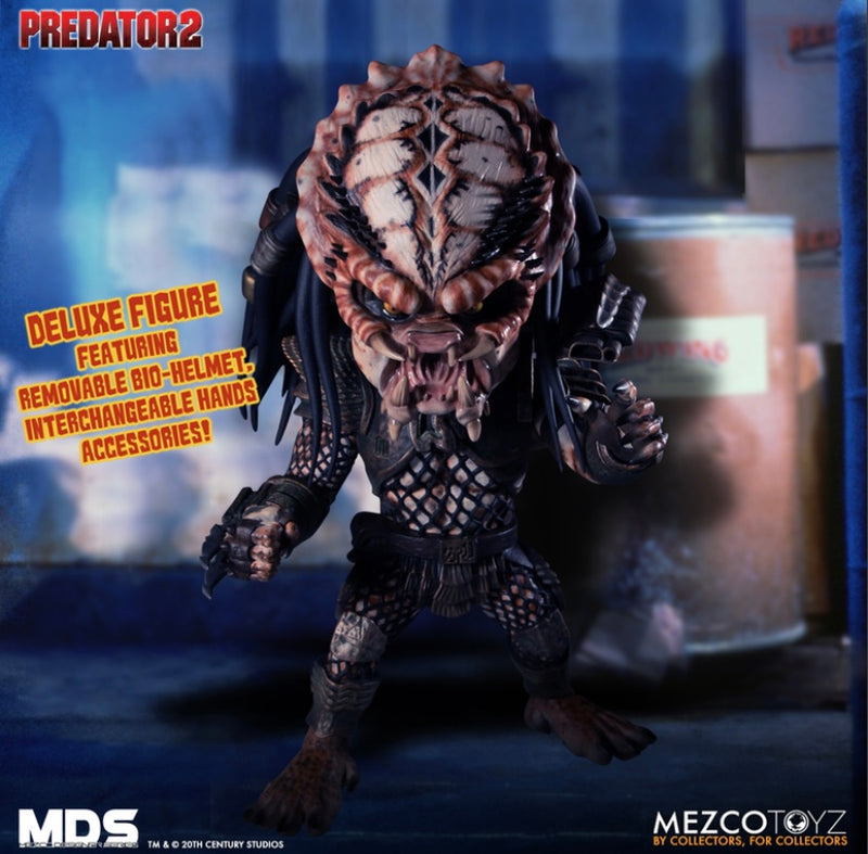 Predator 2 Deluxe City Hunter MDS Action Figure - MEZCO TOYZ