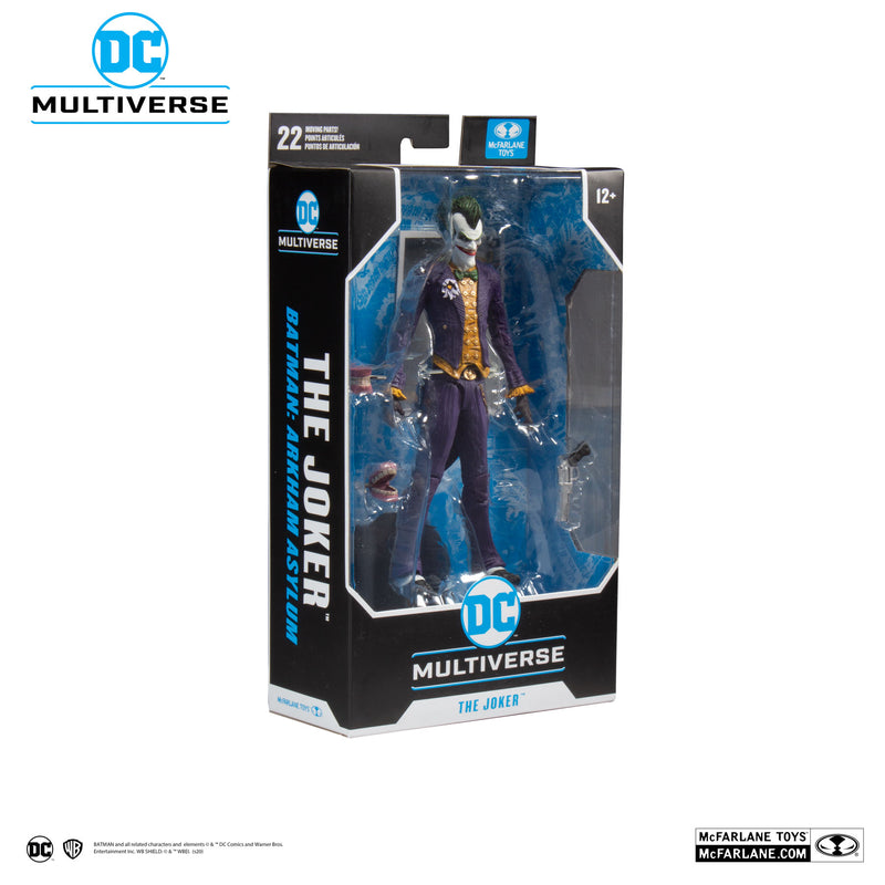 DC Multiverse Arkham Asylum Joker Action Figure - McFarlane Toys