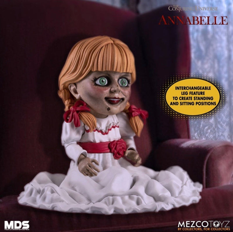 Annabelle Mezco Designer Series (MDS) Action Figure Collectibles Mezco Toyz Geek Bureau