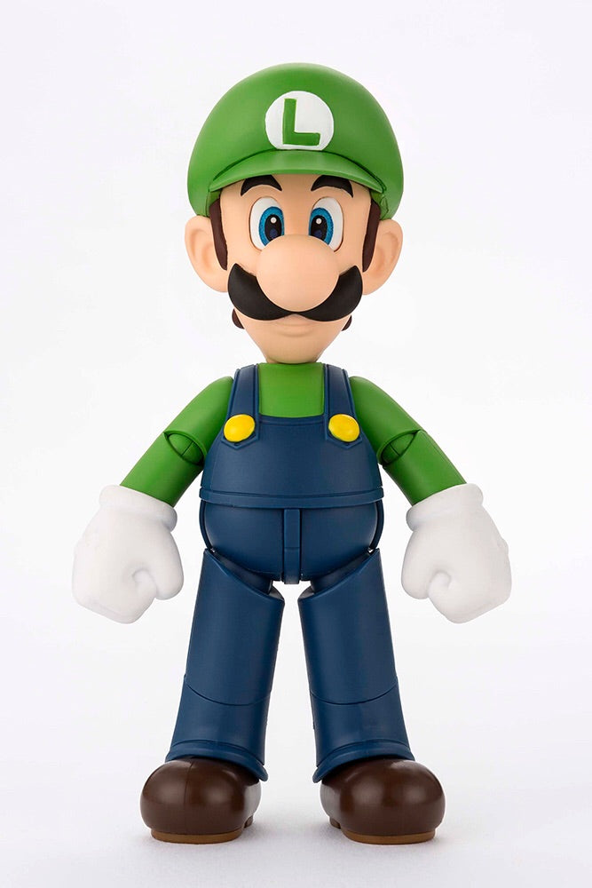 Super Mario Bros Official Luigi S.H.Figuarts Figure by Bandai T.N