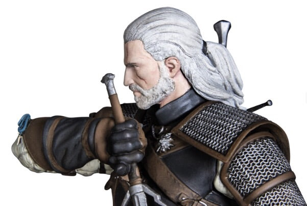 The Witcher 3 Wild Hunt Official Geralt Figure by Dark Horse Deluxe