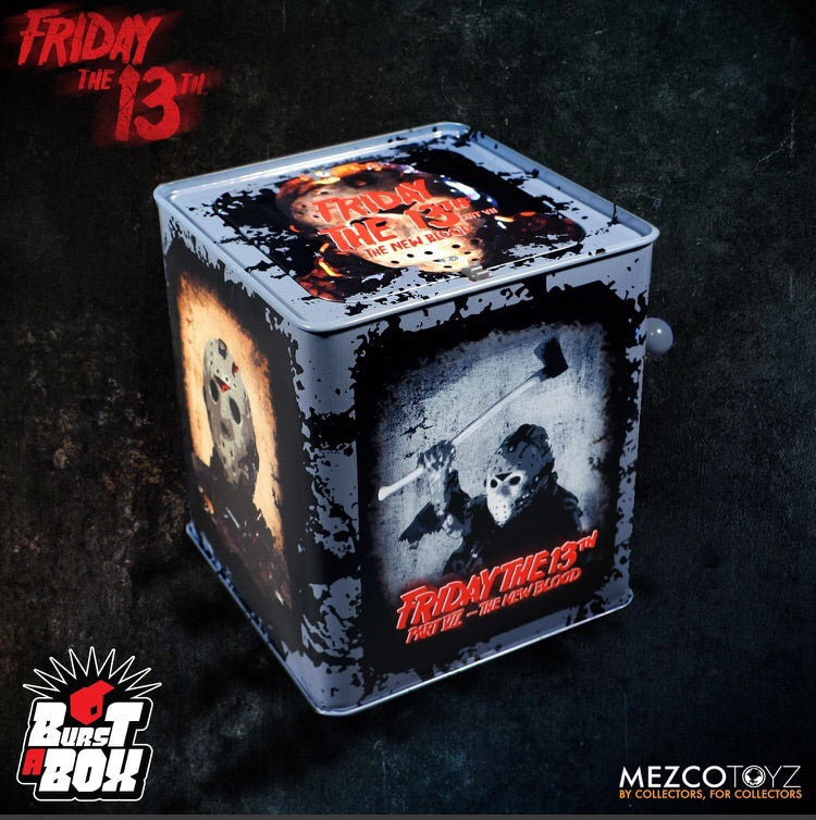 Friday the 13th Part 7 Jason Voorhees Burst-A-Box - Mezco Toyz