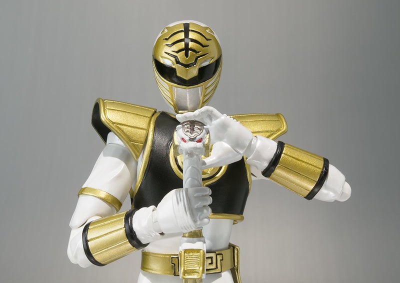 Power Rangers White Ranger Official S.H.Figuarts Figure Bandai T.N