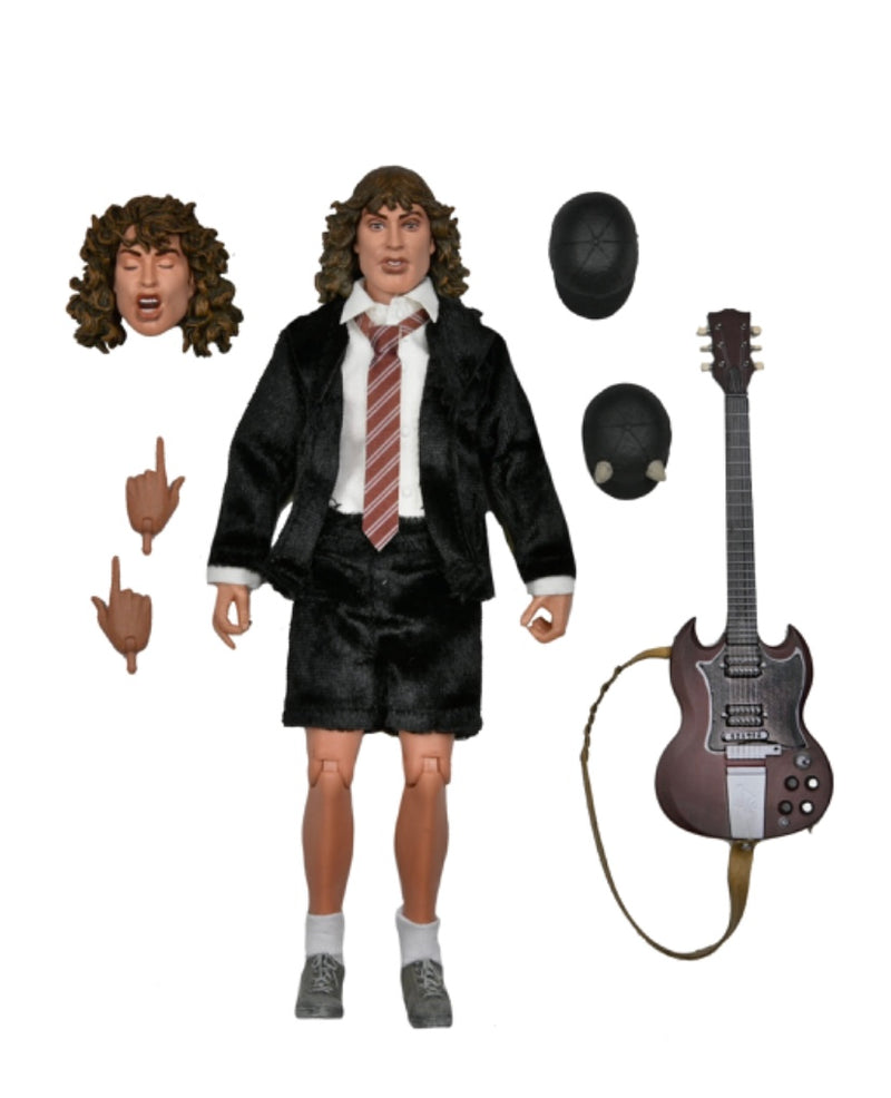 AC/DC Highway to Hell Angus Young Clothed Action Figure - NECA