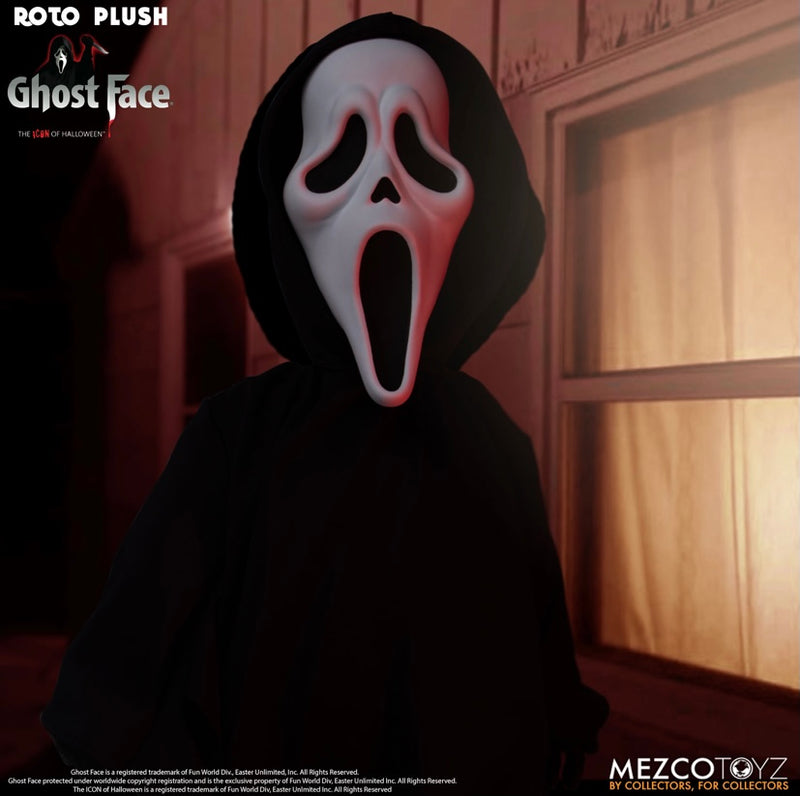 Scream Ghost Face 18” Roto Plush - Mezco Toyz