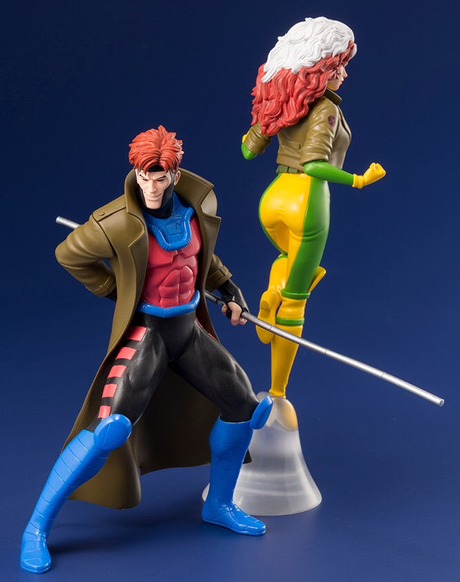 MARVEL X-Men Gambit & Rogue (1992) ARTFX+ Statue - Kotobukiya