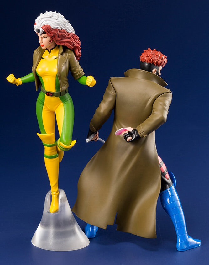 MARVEL X-Men Gambit & Rogue (1992) ARTFX+ Statue - Kotobukiya