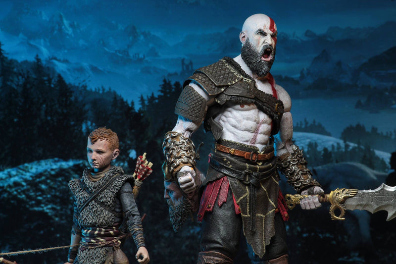 God of War Kratos & Atreus Ultimate Action Figures - NECA